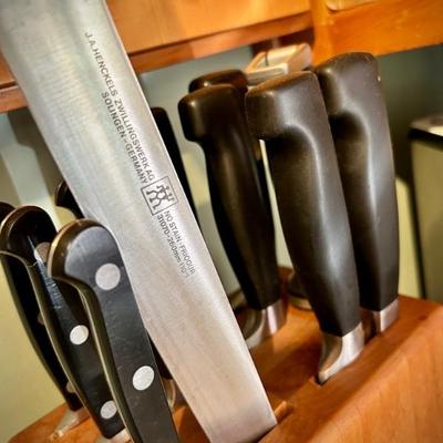 J.A. Hencklel knife set