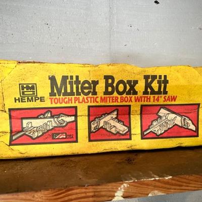 Miter box kit