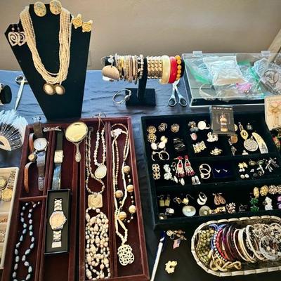 Jewelry - vintage, modern, costume, Avon, gold, sterling