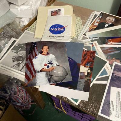 NASA autographs and memorabilia