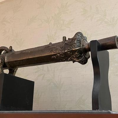 19th century Malay pirate bronze cannon-Northern Borneo