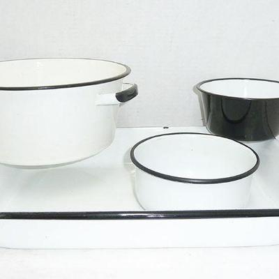 vintage enamelware lots