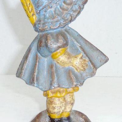 Sunbonnet iron doorstop