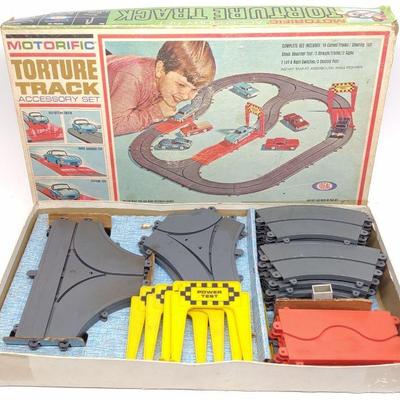 1965 Motorific Torture Track Accessory Set Ideal