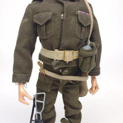 1966 GI Joe SOTW British Commando Set / Figure