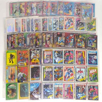 Early 1990s Marvel Comics Trading Card Sets