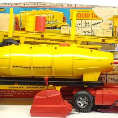 1960s Topper Johnny Express Trucks & Trailer Toys