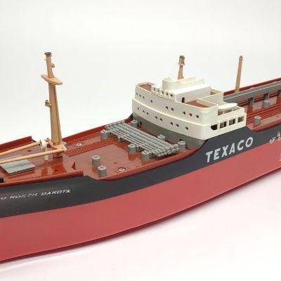 Vintage Texaco Toy Oil Tanker Ship North Dakota