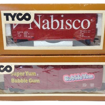 2 Tyco Preprod Promotional Decal HO Box Cars