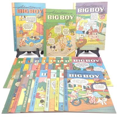 (18) 1970s The Adventures of Big Boy Comic Books