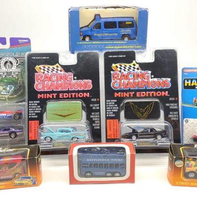 8 NIB Die-Cast Cars (Tootsie, Racing Champions...