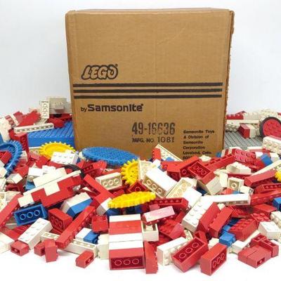 1971 Samsonite LEGO 1081 Piece Basic Set