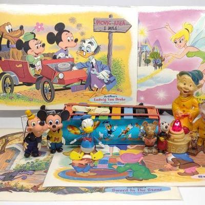 Early Walt Disney Productions Character Toys