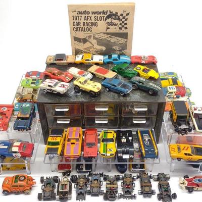 Aurora Tjet & AFX Slot Cars, Body Shells & Parts