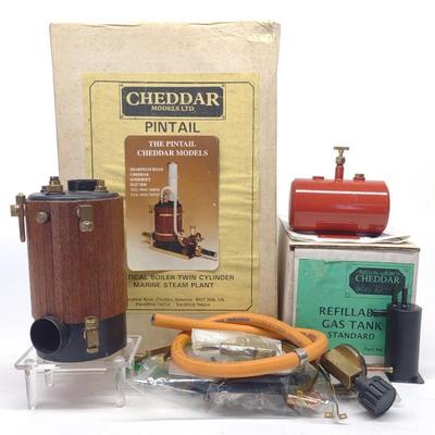 Cheddar Models Pintail Vertical Boat Steam Plant