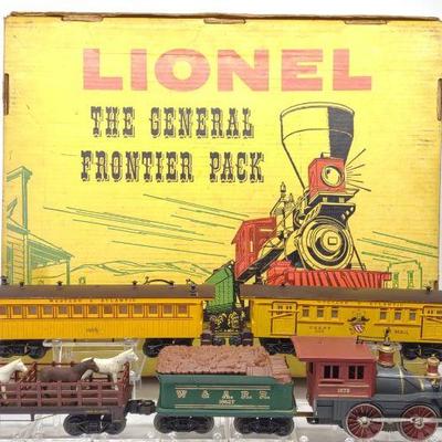 Lionel 1800 The General Frontier Pack Train Set