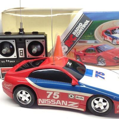 1991 Tyco Nissan 300ZX RC Race Car Toy w/ Box