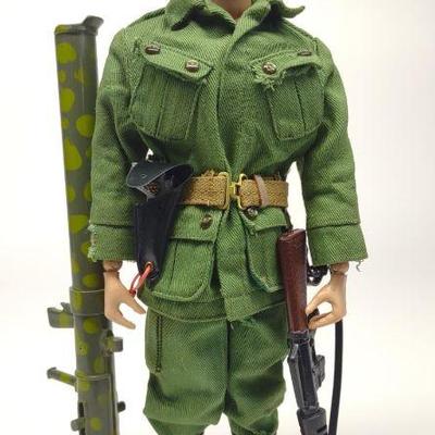 1966 GI Joe Green Beret (7536) Action Soldier