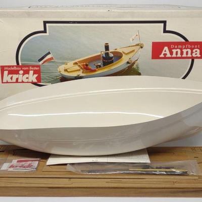 Krick Anna Open Steam Launch Model Boat Kit 20211