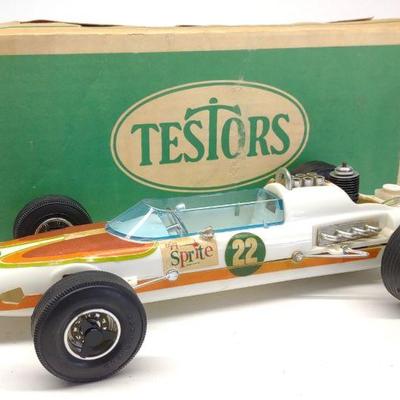 Testors Sprite Gas Powered Tether Race Car Toy