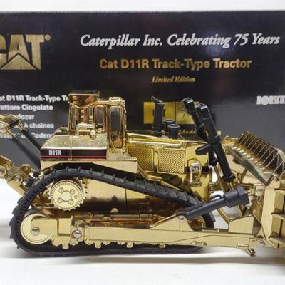 Norscot 1/50 Cat D11R Track-Type Gold Tractor