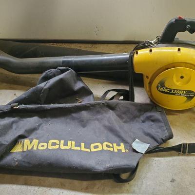 McCulloch Gas Blow-Vac 320 BV - untested 