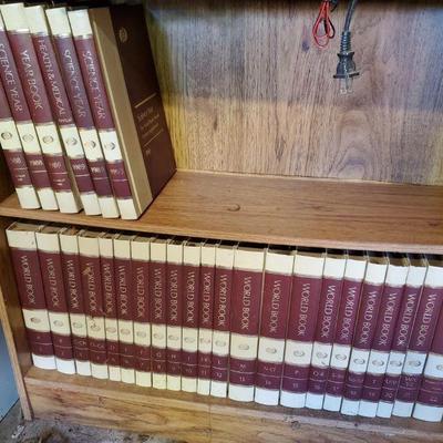 Leather Bound World Book Volume Set 