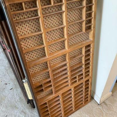 Vintage Letterpress Drawer
