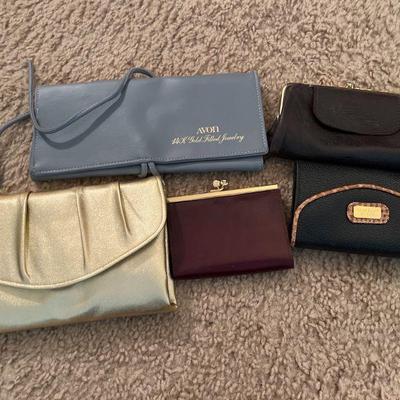 Clutches,coin purses, jewelry bag
