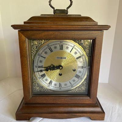 Howard Miller GRAHAM BRACKET Mantle Clock ~ Hardwood ~ KEY WOUND
