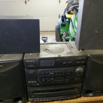 Sony CD/Tape player 