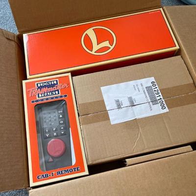 BRAND NEW, NEVER USED Lionel Train Lot: CAB-1 Remote, Command Base and more 