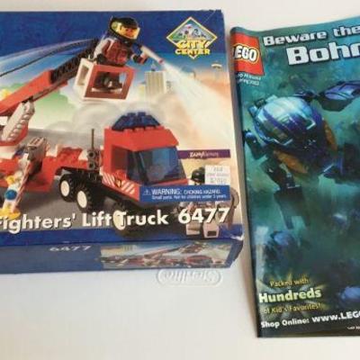 LEGO Fire Fighter Truck Set 6477 & LEGO Magazine (Set May Not Be Complete) 