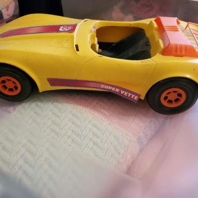Barbie Super Vette with Remote Control - Vintage