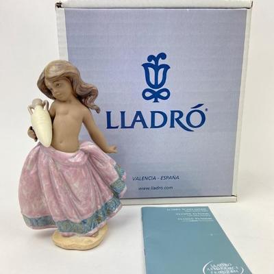 Lladro Corinthian Water Girl #2332 Figurine in Pink - In Original Box