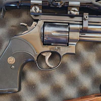 Smith & Wesson 44 Mag Revolver w/ Scope ($1100)