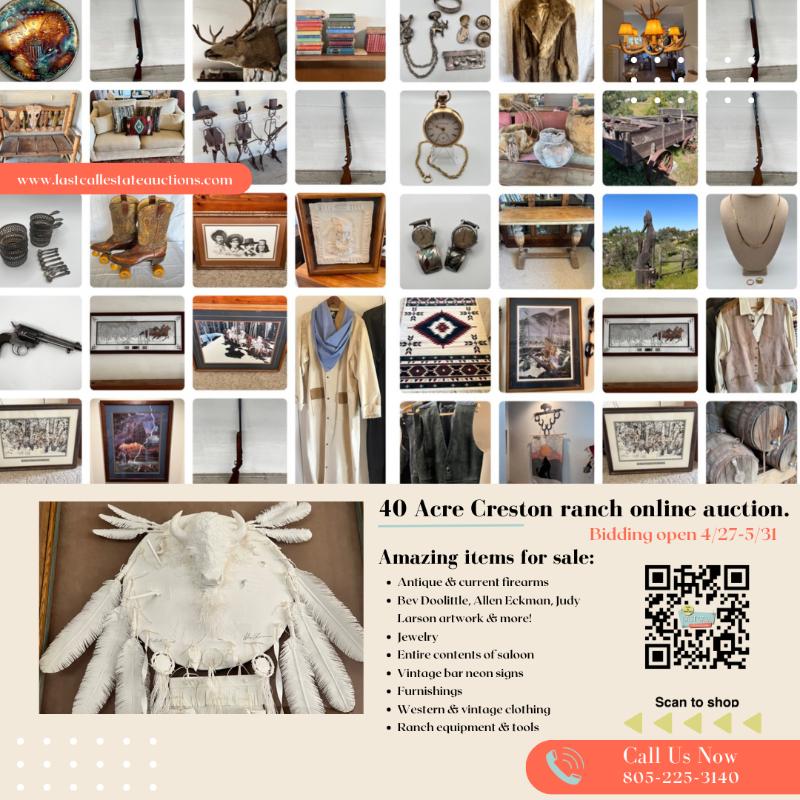 40 Acre Creston Ranch Auction