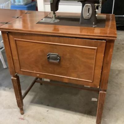 $35 sewing table w/Kenmore E-6354