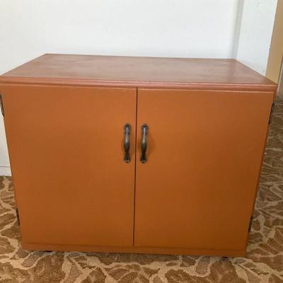 CTD042 Brown Wooden Cabinet