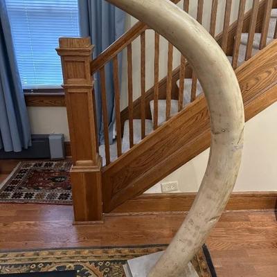 Plaster sculpture, lightweight.