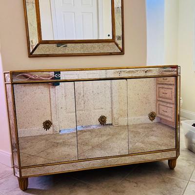MACKIE  Mirror and Credenza 