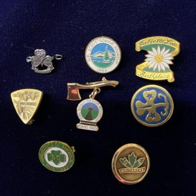 Scout pins