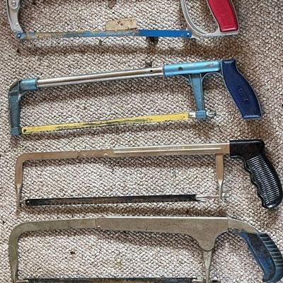 4 hacksaws