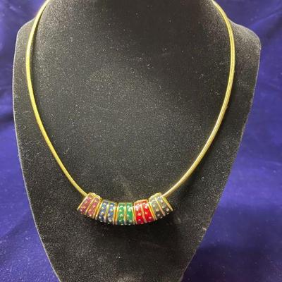 Joan Rivers interchangeable necklace