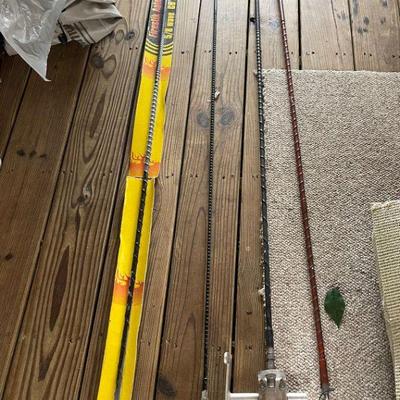 assortment of CB antennas 