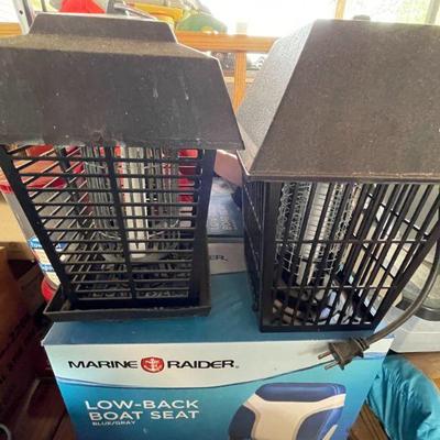pair of bug zappers