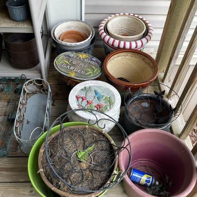 pots and planters
