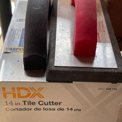 tile cutter (used only one time)