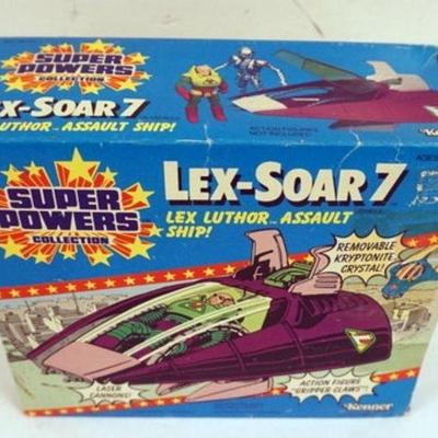 1141	SUPER POWERS COLLECTION *LEX SOAR 7*, KENNER, 1984, SEALED
