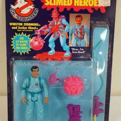 1109	THE REAL GHOST BUSTERS WINSTON ZEDDMORE AND SUCKER GHOST, KENNER 1986 SEALED
